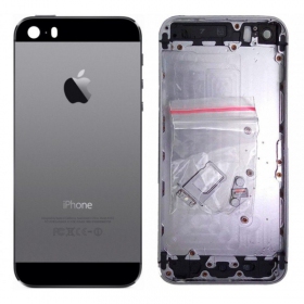 Apple iPhone 5S zadní kryt baterie šedá (space grey) (použitý grade B, originál)