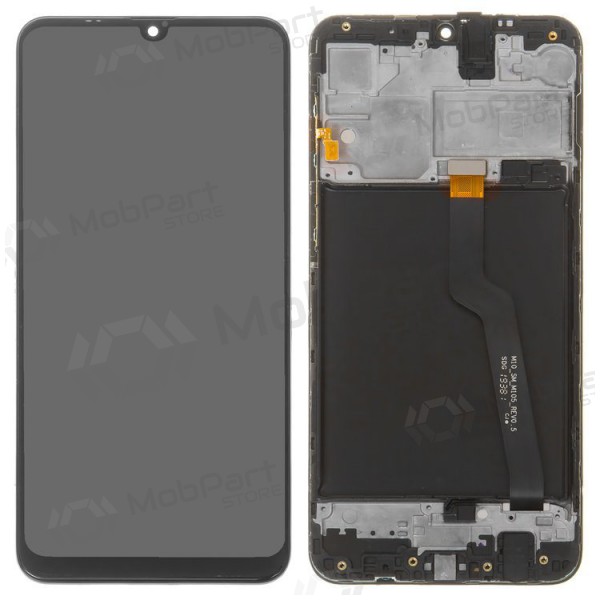 Samsung A105 Galaxy A10 (Dual SIM) displej (černá) (s rámem)