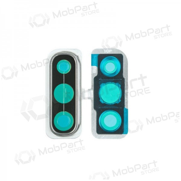 Samsung Galaxy A50 2019, A70 2019 sklo kamery (stříbrný)