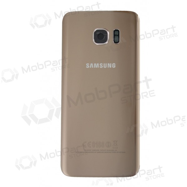 Samsung G935F Galaxy S7 Edge zadní kryt baterie (zlatý) (použitý grade B Platinum, originál)