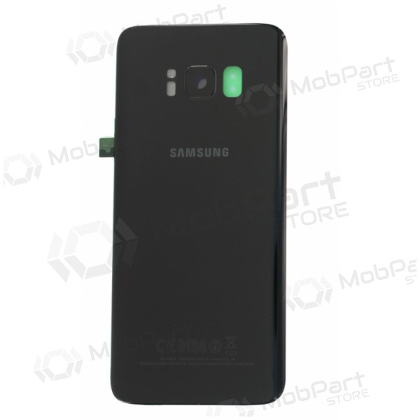 Samsung G950F Galaxy S8 zadní kryt baterie černá (Midnight black) (použitý grade C, originál)