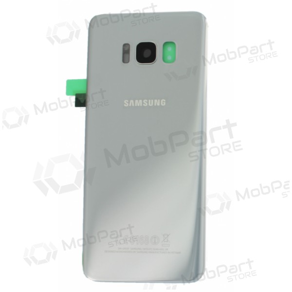 Samsung G950F Galaxy S8 zadní kryt baterie stříbrný (Arctic silver) (použitý grade A, originál)