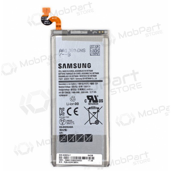 Samsung Galaxy Note 8 baterie, akumuliatorius (originál)