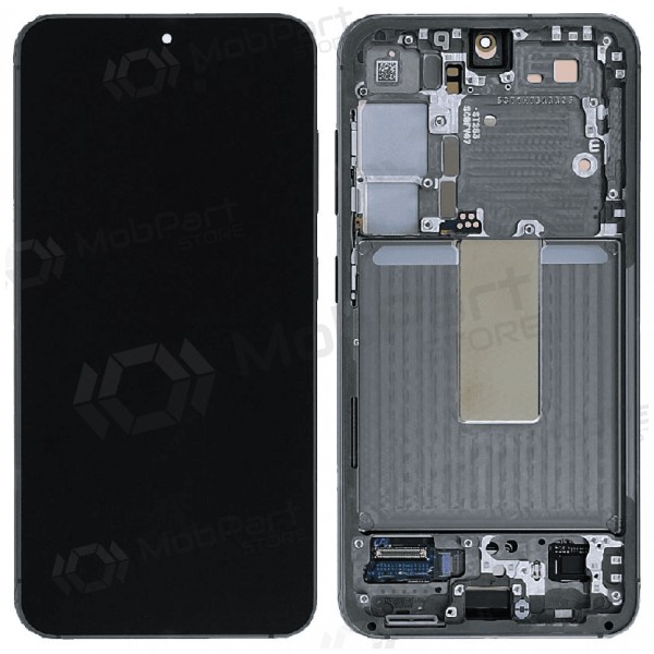 Samsung Galaxy S23 displej (zelená) (s rámem) (originál)