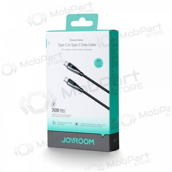 USB kabel Joyroom SA31-CC5 USB-C to USB-C 240W 1.2m černá