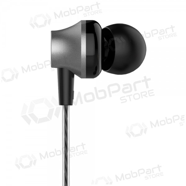 Handsfree Devia Metal In-Ear 3,5mm (černá)