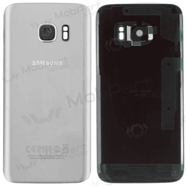 Zadní kryt Samsung Galaxy S7 (stříbrný) (originální)