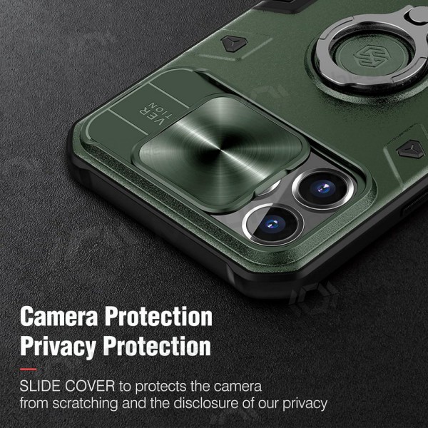 Apple iPhone 14 Pro pouzdro „Nillkin Armor Pro“ (zelená)