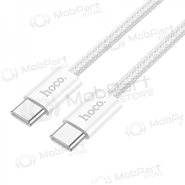 USB kabel Hoco X104 60W USB-C to USB-C 2.0m bílý