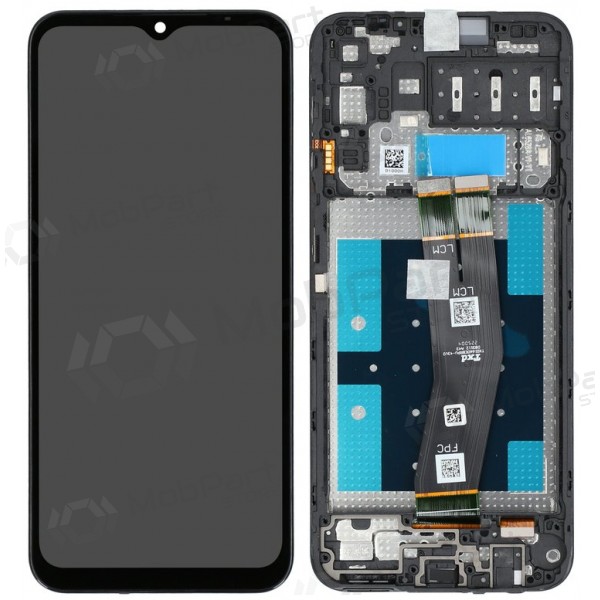 Displej Samsung Galaxy A14 4G (černý) (s rámečkem) (originální)