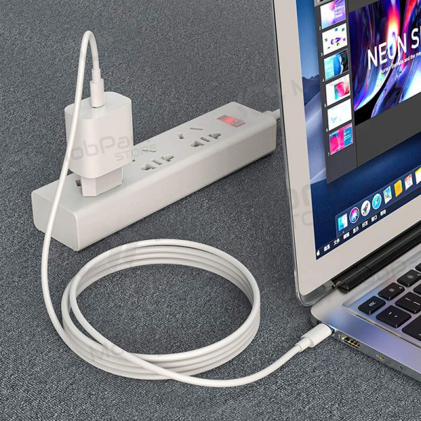 USB kabel Hoco X51 Type-C - Type-C 20V 5A 100W 2.0m (bílý)