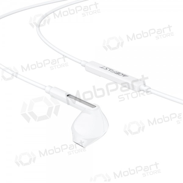 USB-C sluchátka Acefast L13 bílá