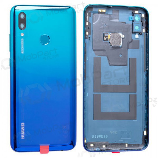 Huawei P Smart 2019 zadní kryt baterie modrý (Aurora Blue) (použitý grade A, originál)