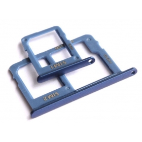 Samsung A605 Galaxy A6+ 2018 SIM držák karty (2ks) (modrý)