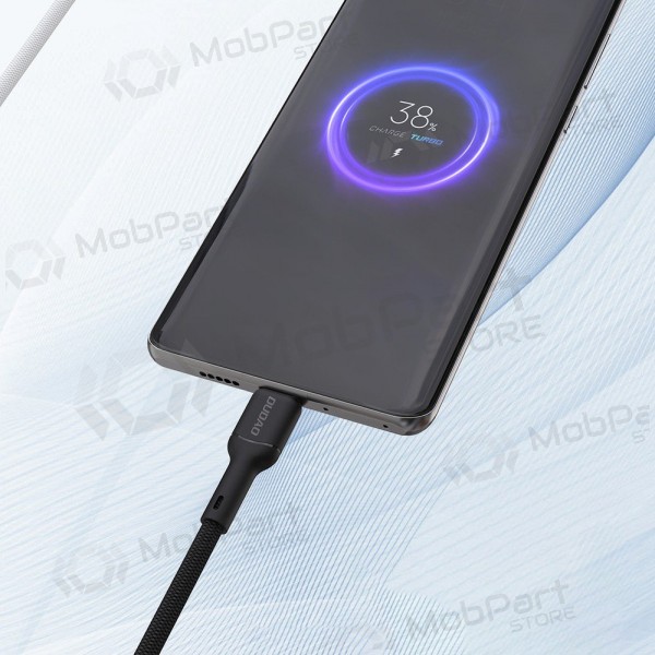 USB kabel Dudao L9T USB-A na USB-C 5A 1.0m černý