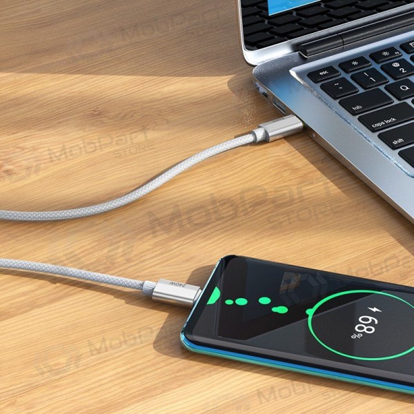 USB-C kabel Hoco U134 USB-C na USB-C 1.8 m 240 W černý