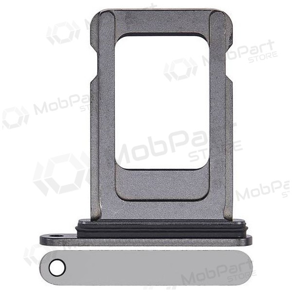 Apple iPhone 14 Pro / 14 Pro Max SIM držák karty (černá)