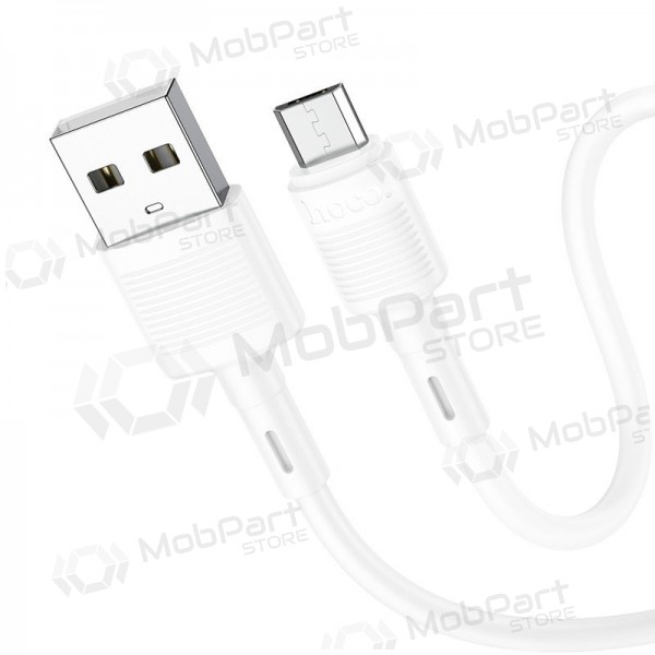Micro USB kabel Hoco X83 USB-A na Micro USB 1 m bílý