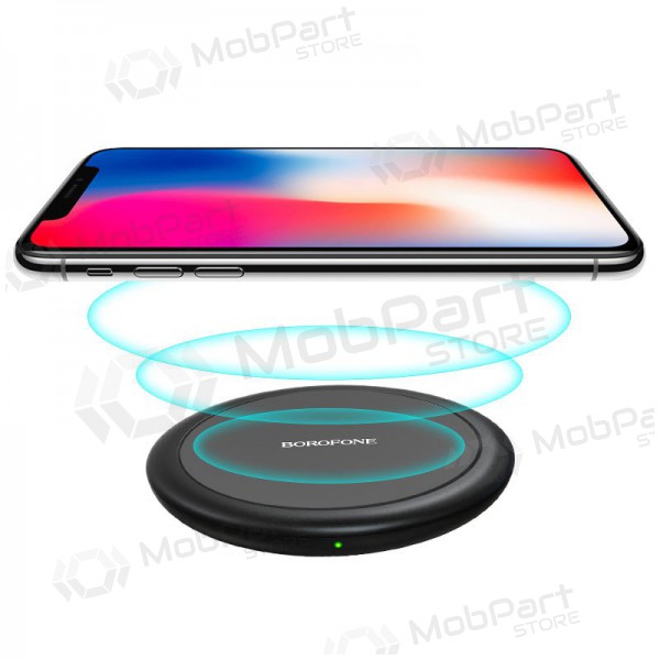 Nabíječka bezdrátový Borofone BQ6 QC3.0 (15W) (černá)