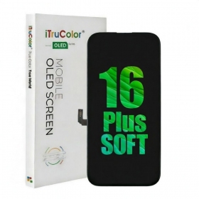 Ekranas pro iPhone 16 Plus su lietimui jautriu stikliuku Premium OLED (with Removable IC)