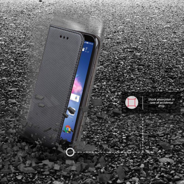 Obal pro LG K40S - Smart Magnet (černý)