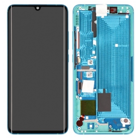 Xiaomi Mi Note 10 / Mi Note 10 Pro / Mi Note 10 Lite displej (zelená) (s rámem) (service pack) (originál)