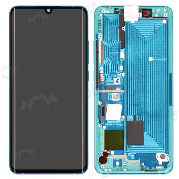 Xiaomi Mi Note 10 / Mi Note 10 Pro / Mi Note 10 Lite displej (zelená) (s rámem) (service pack) (originál)