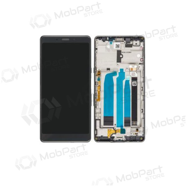 Sony i3312 / i4312 L3 2019 displej (černá) (s rámem) (použitý grade A, originál)