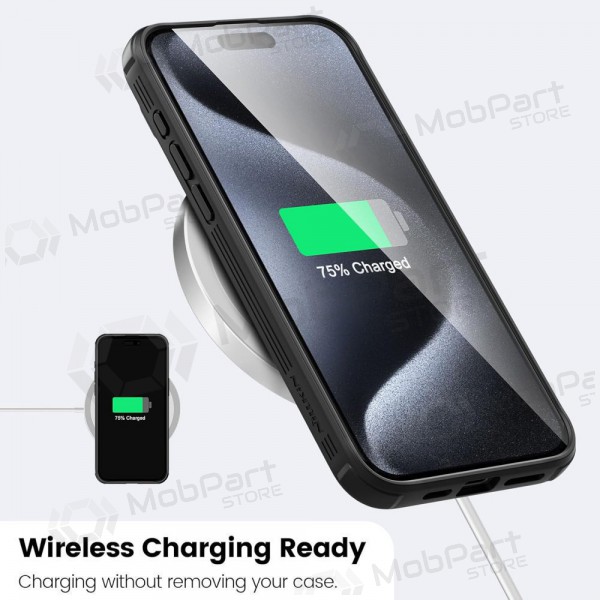 Apple iPhone 15 Plus pouzdro „Nillkin CamShield Pro“ (černá)