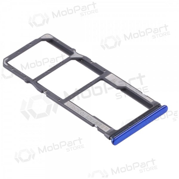 Xiaomi Redmi Note 8 / Redmi Note 8 2021 SIM držák karty modrý (Neptune Blue)