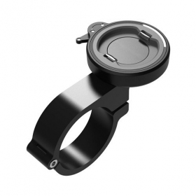 Telefono laikiklis dviračiui, el. paspirtukui, motociklui, černá