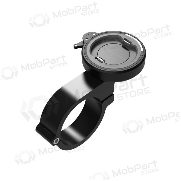 Telefono laikiklis dviračiui, el. paspirtukui, motociklui, černá