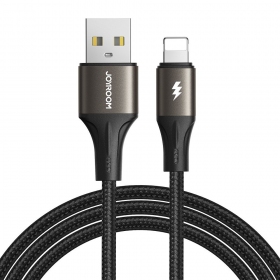 USB kabel Joyroom SA25-AL3 USB to Lightning 3A 1.2m černá
