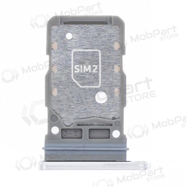 Samsung G991B Galaxy S21 5G SIM držák karty (bílý)