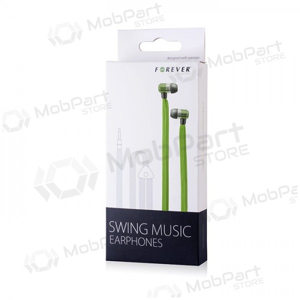 Handsfree Forever Swing Music 3,5mm (zelená)