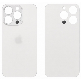 Apple iPhone 14 Pro Max zadní kryt (stříbrný) (Premium)