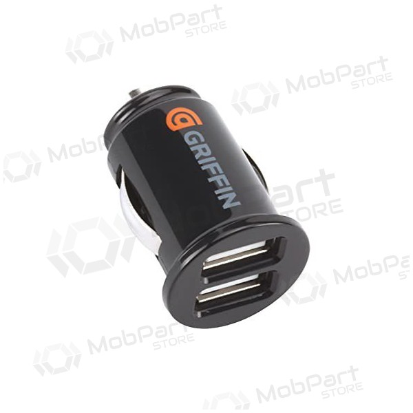 Nabíječka do auta GRIFFIN (2xUSB 1A) (černá)