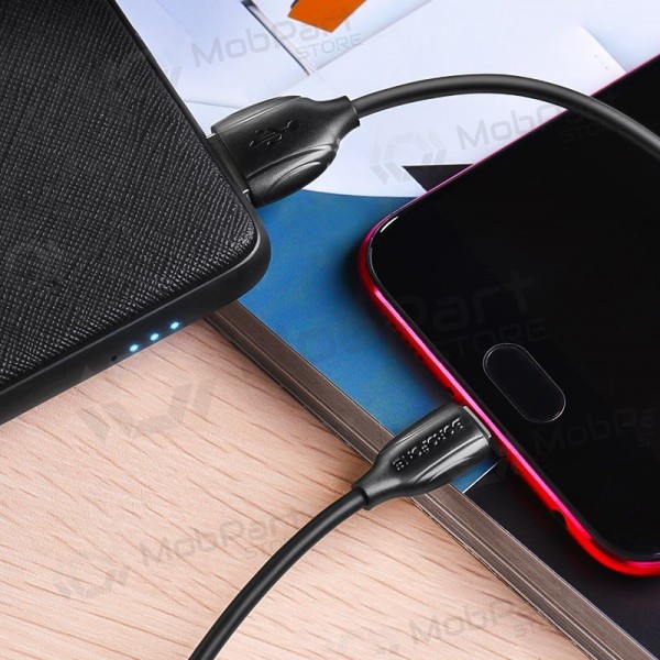 Micro USB kabel Borofone BX19 USB-A na Micro USB 1 m černý