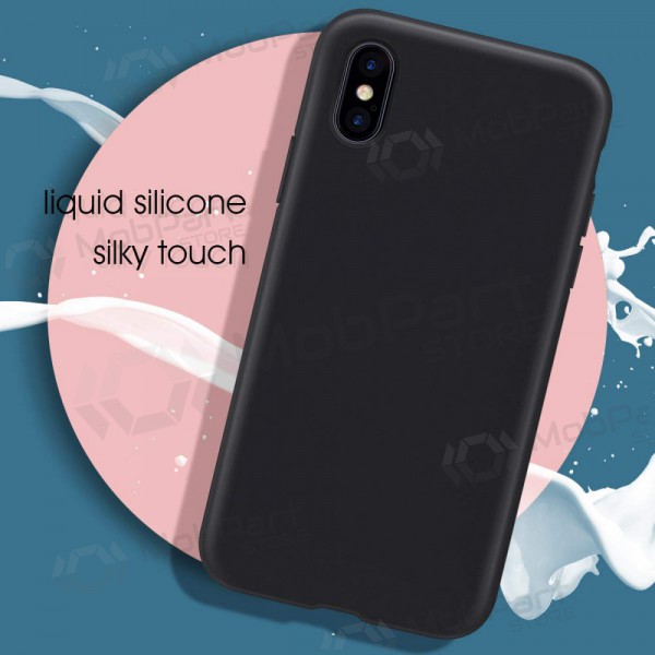 Obal Apple iPhone 12 Pro Max - Liquid Silicone 1.5mm (černý)
