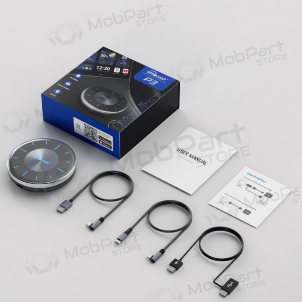Bezdrátový adaptér CarPlay / Android Auto Ottocast OttoAiBox P3 PCS46 černý