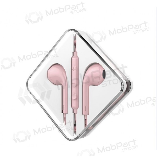 Handsfree HOCO M55 3,5mm (růžový)