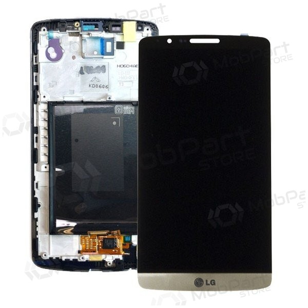 LG D855 Optimus G3 displej (s rámem) (zlatý)