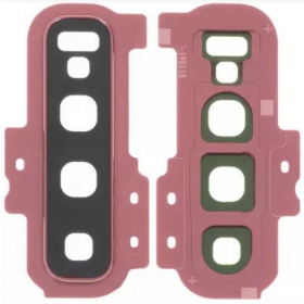 Samsung Galaxy S10+ sklo kamery (růžový)