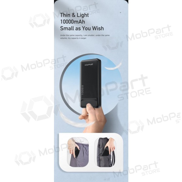 Externí baterie Power Bank Awei P5K 5V/2.1A 10000mAh černá