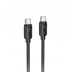 USB-C kabel Hoco X115 USB-C na USB-C 1 m 240 W černý