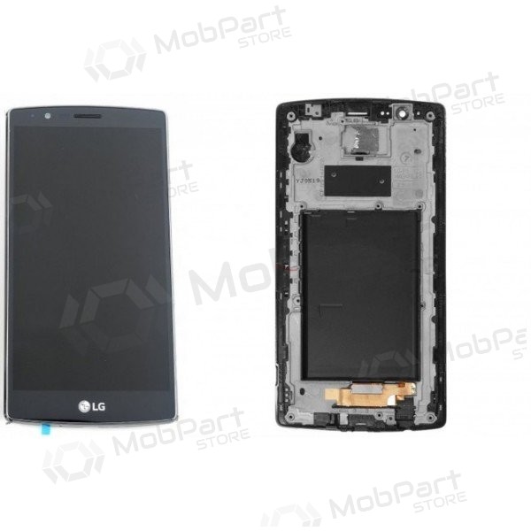LG H815 Optimus G4 displej (s rámem) (černá)
