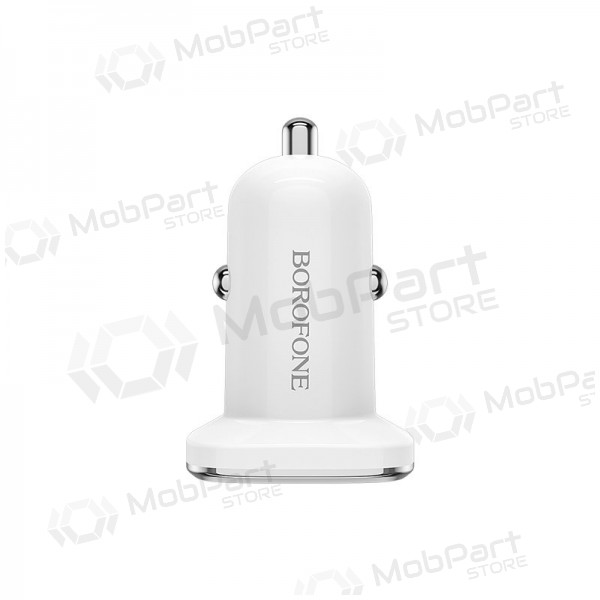 Nabíječka automobilinis Borofone BZ12 x 2 USB (2.4A) (bílý)
