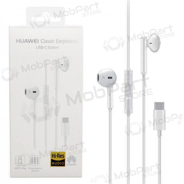 Ausinės Huawei CM33 Type-C (bílý)