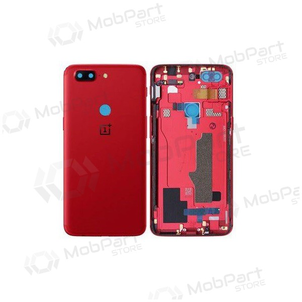 OnePlus 5T zadní kryt baterie červené (Lava Red) (použitý grade B, originál)