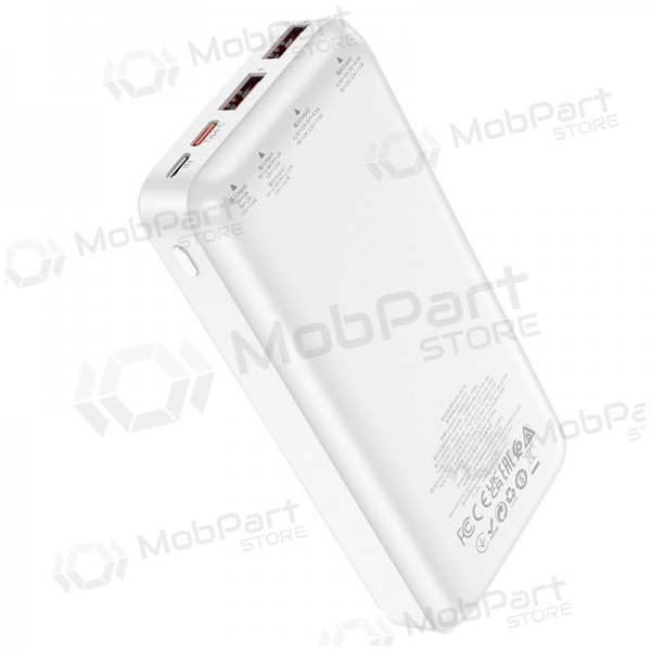 Externí baterie Power Bank Hoco J101A PD 20W+Quick Charge 3.0 22.5W 20000mAh bílý